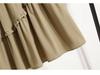 Plus Size Elegant A-line Fluffy Skirt - Spring/Summer Korean Style, Casual High-Waisted, Versatile Mid-Length Skirt