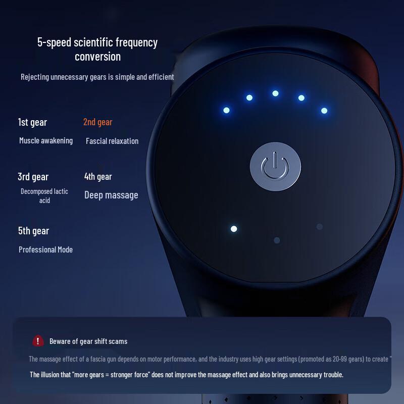 Merach Professional Percussion Massage Gun CN plug (adapter included)