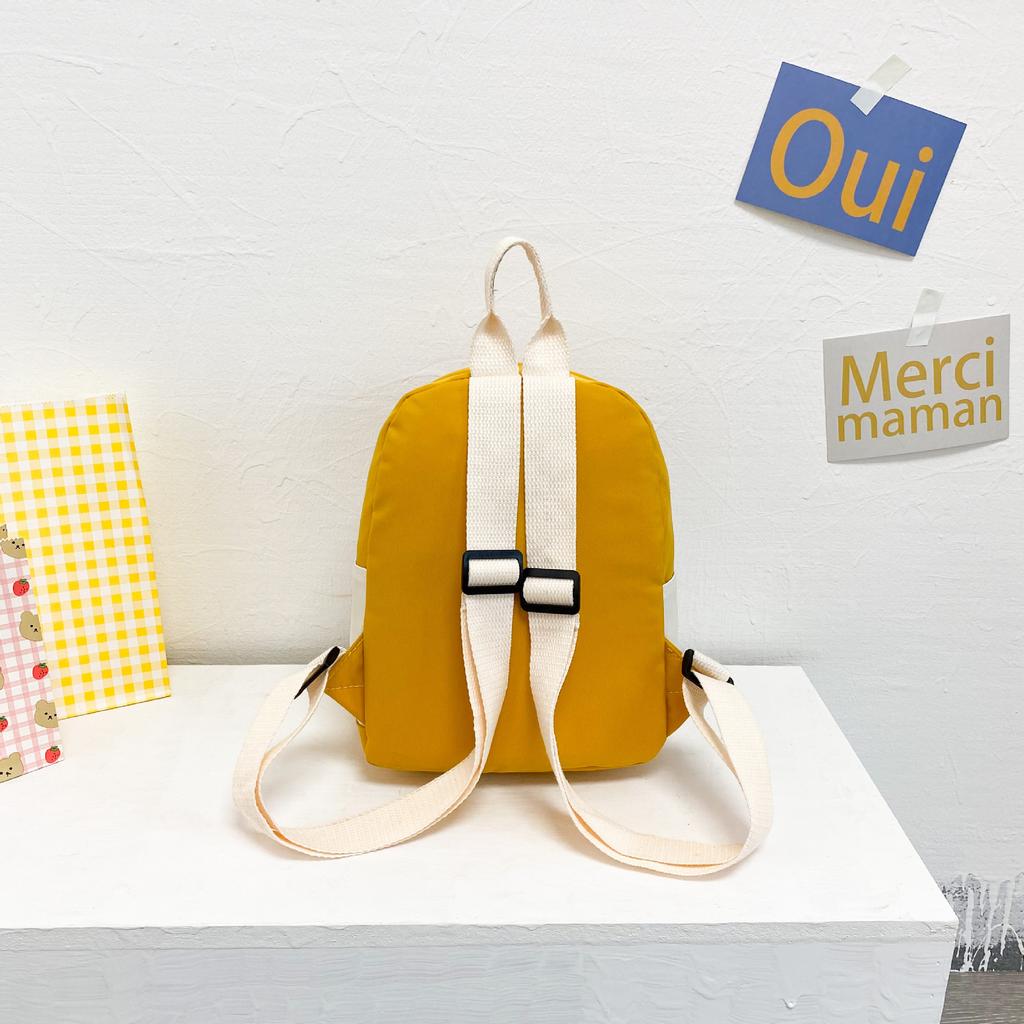 baby yellow backpack