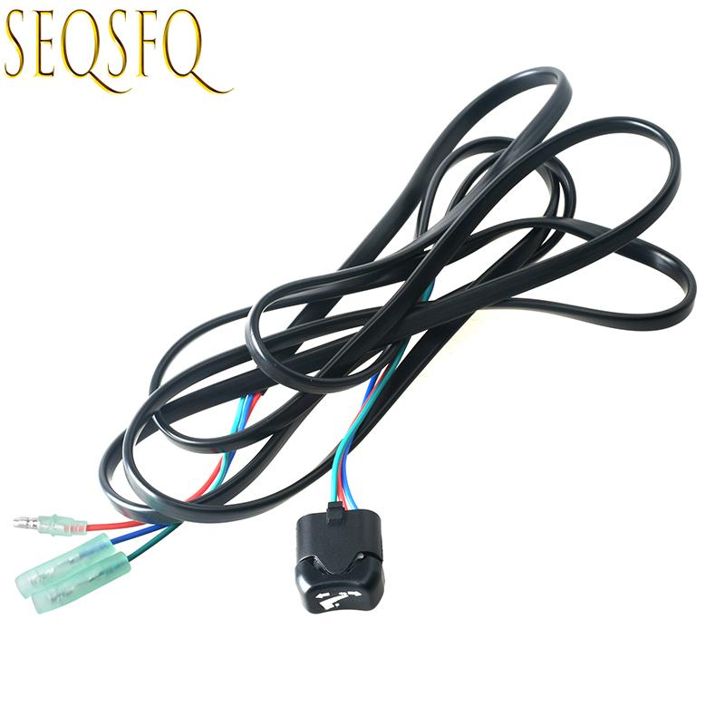 704-82563-40 Trim & Tilt Switch Assy For YAMAHA Engine Top Single Outboard Remote Control Box Aftermarket
