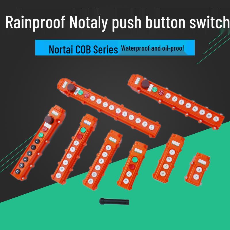 Nothai COB Rainproof Overhead Crane Hoist Electric Remote Controller Switch