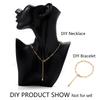 10Meters/Roll Stainless Steel Chain High Quality Gold Flat Chains for Necklace Bracelet Jewelry Making DIY Components Wholesale
