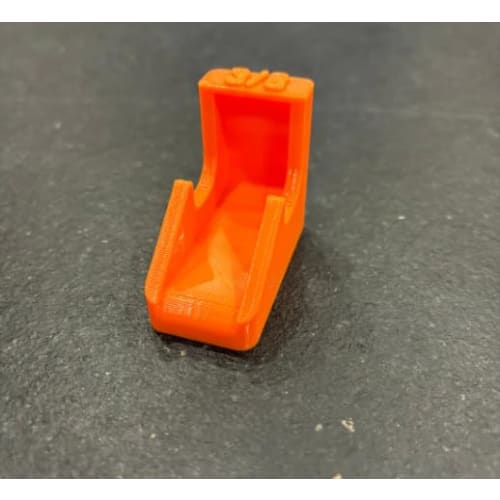 SJW ORGANIZERS Ratsche Organizer mit magnetischer Befestigung und rutschfestem Design (Orange, 3/8")