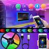 5050 RGB Hintergrund-Atmosphärenlichtstreifen Farbe Bluetooth 5V Lichtset TV Nachttisch Bar Atmosphärenlicht Beleuchtung Dekoration
