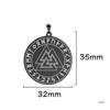 Dawapara Seven Archangels Sigil Charm DIY Accessories Pendant for Necklace Archangels Sigil Pendants Magic Amulet Protection