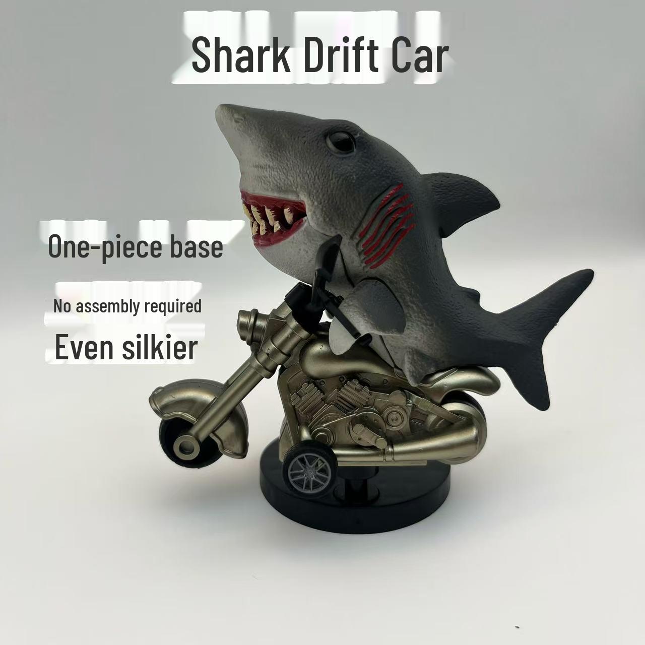 

Фигурка мотоцикла динозавра: Вращающееся украшение центральной консоли с функцией дрифта