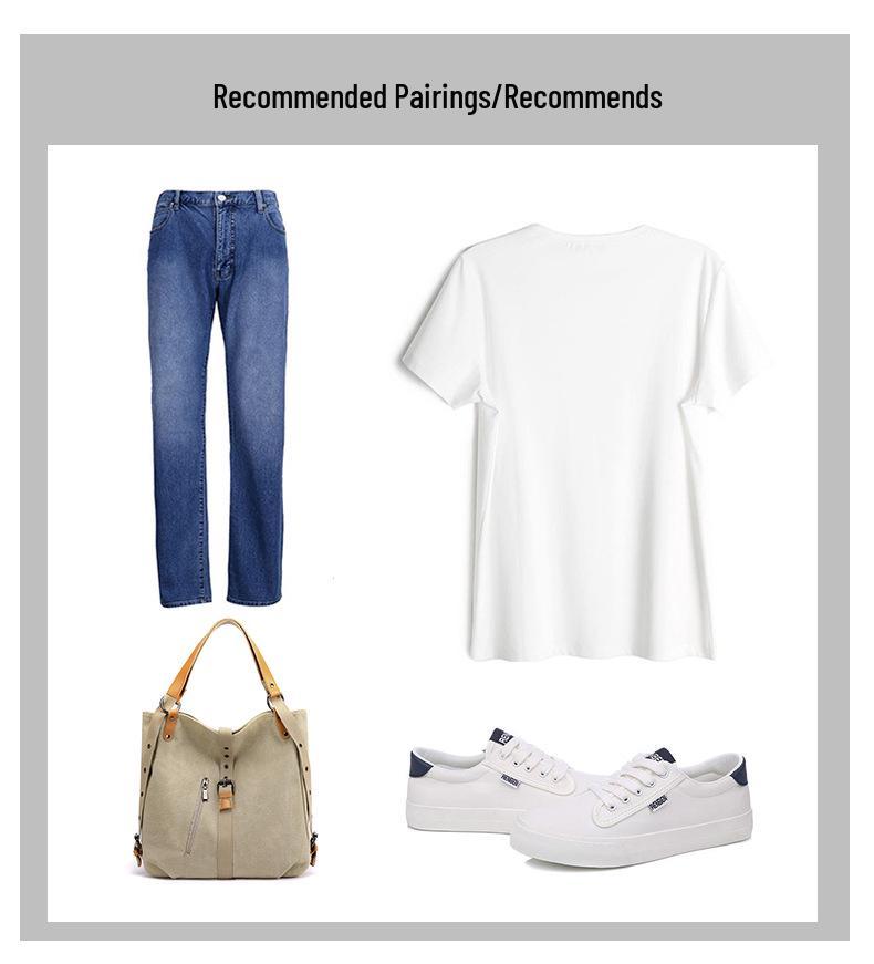 Versatile Canvas Women's Bag: Casual Shoulder, Backpack, Bucket, and Crossbody Styles.