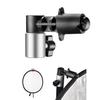 Photo Video Photography Studio Reflector Disc Holder Clip Clamp For Light Stand