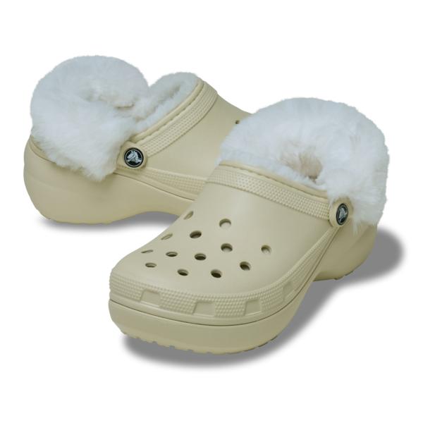 

CrocS Women S claSSic Platform Fuzz Lined Clog 212854 2y2 CrocS SandalS SlipperS Zibbitz Thong... W9(260)