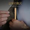 Scriveiner Luxury Fountain Pen Stunning Luxury Pen with Genuine Gold Schmidt Nib Perfect Gift Set for Men and and More - Finish, Gold-Plated (Fine
