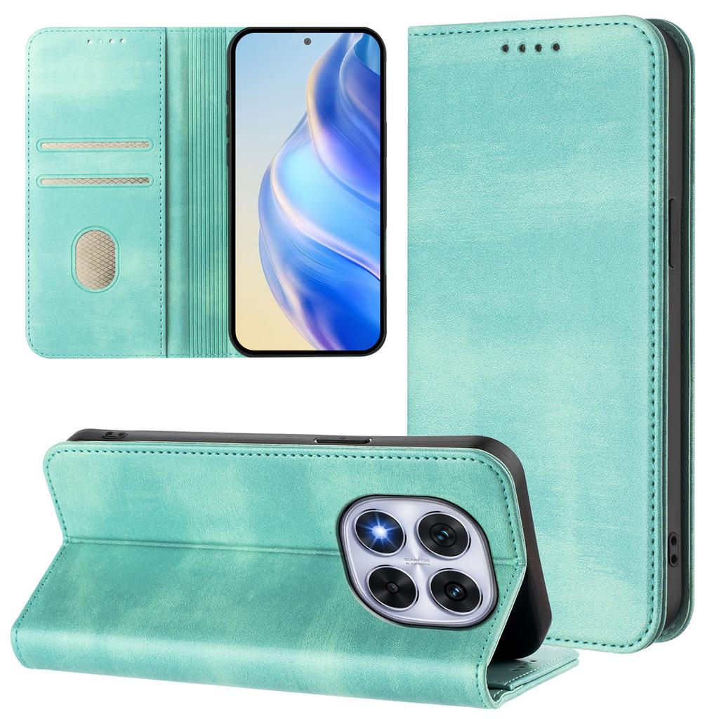 For Xiaomi Redmi Note 14 Pro 5G Wallet Cases Retro Texture RFID Blocking Leather Phone Cover