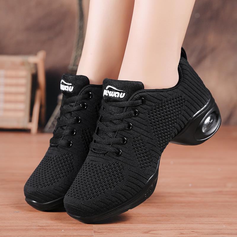 Square dance shoes sailor ghost step autumn dance shoes female adult square dance dancing female shoes flying woven soft sole new