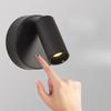 1Pc No Punching and No Wiring At The Bedside, Modern Simple Magnetic Attraction Adjustable Angle Small Spotlight Night Light
