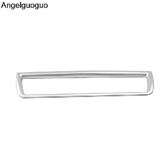 Angelguoguo Chrome Konsol AC Ventilasi Outlet Menutupi Trim Untuk BMW Seri 5 F10 F18 520li 525li