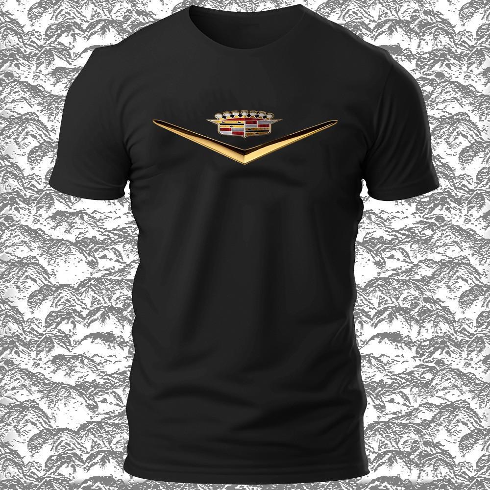 

New Cadillac Racing Logo T-Shirt Size S-5XL Made in the USA Unisex T-Shirt L