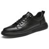 Fashion Italian  Genuine Leather Casual Shoes Men's Oxford Shoes Jogging Shoes Men's Dress Shoes Warm Cotton Shoes With/No Fur
