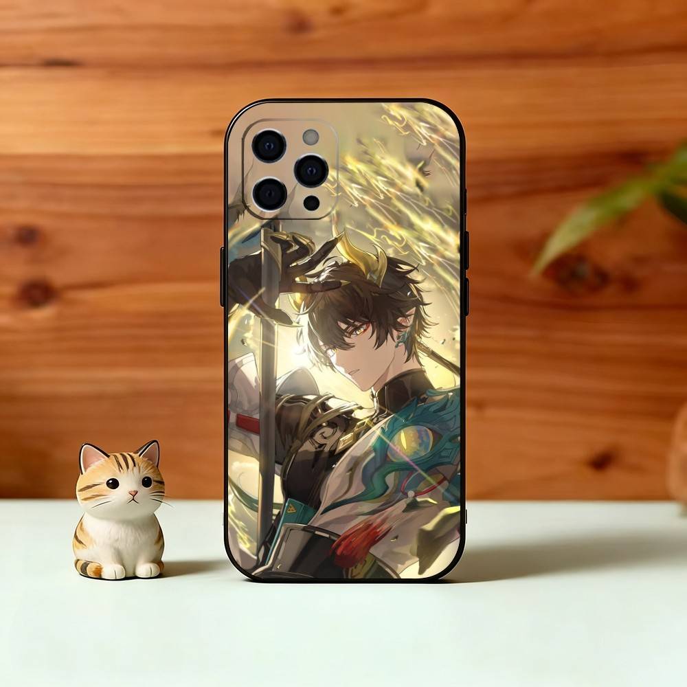 H-Honkai S-Star R-Rail Phone Case For iPhone 17, 16,15,14,13,12,11 Plus,Pro Max, Others Soft Black Cover
