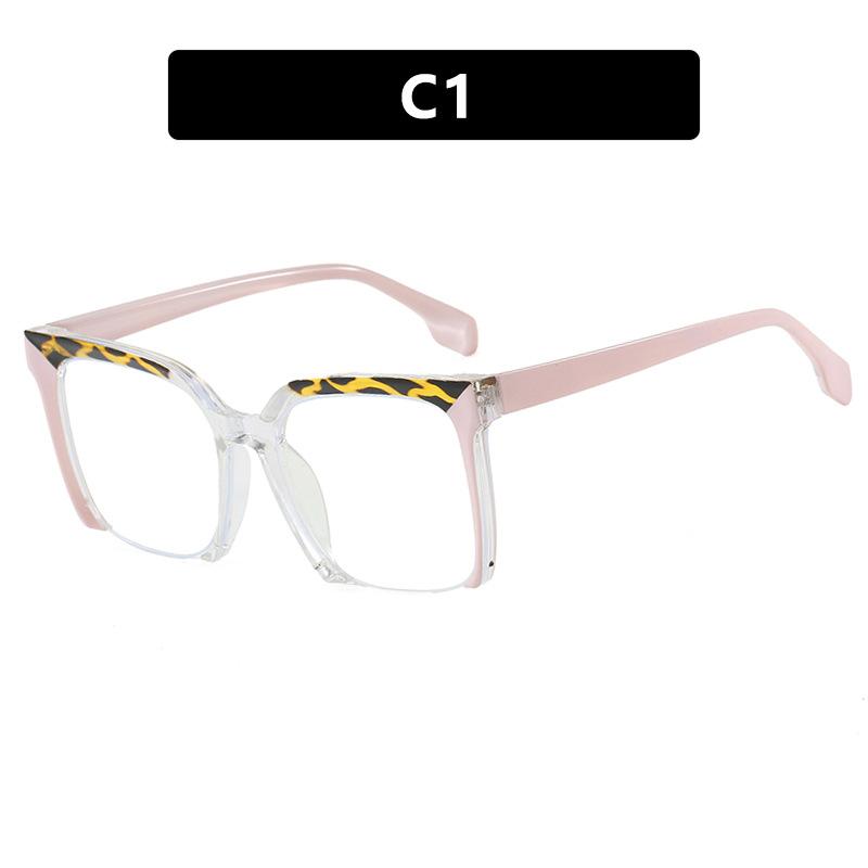 

Women s eyeglasses - trendy half-rim square cat-eye glasses