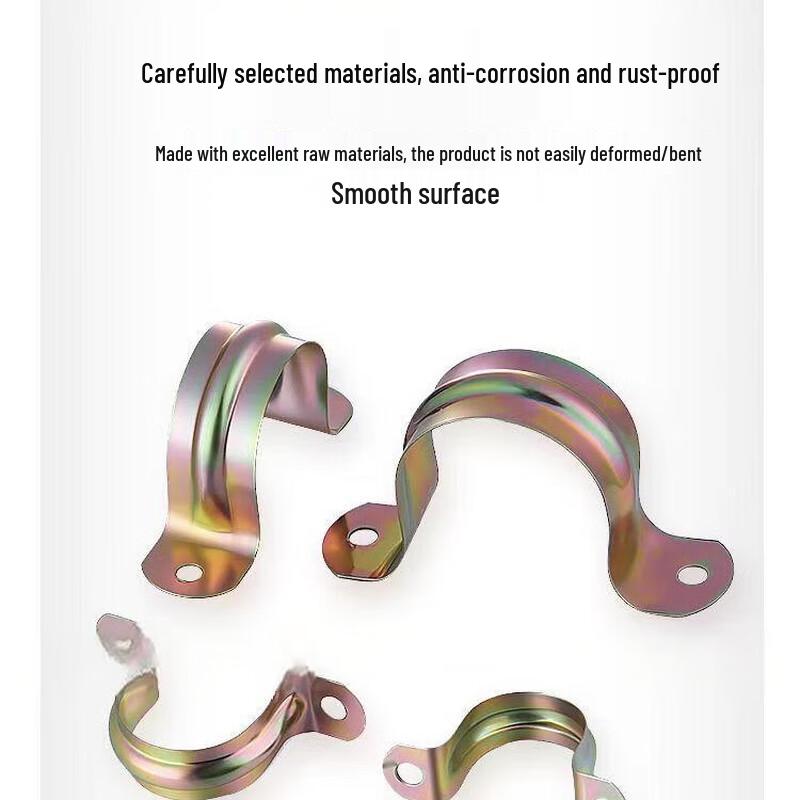 IRIR Galvanized U-Shaped Pipe Clamp