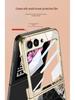 Samsung Z Flip 6 Foldable Screen Case: Anti-Drop, Electroplated, Personalized Protective Phone Cover