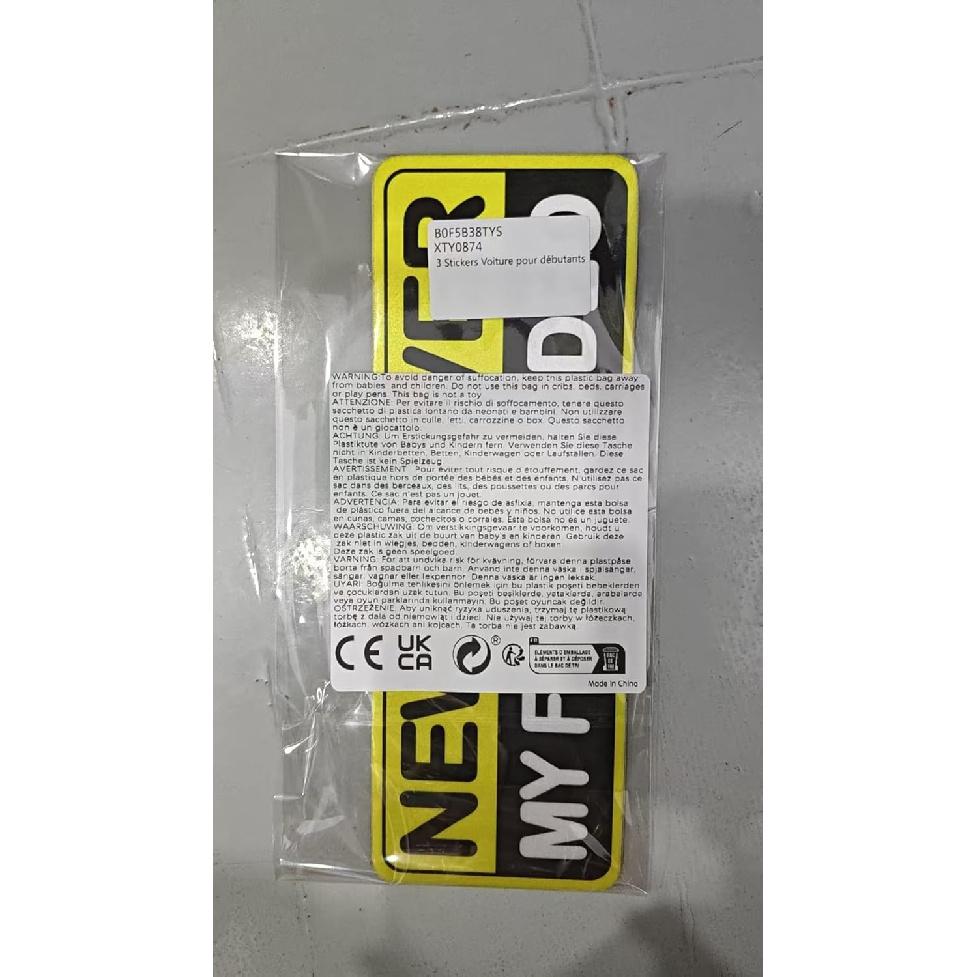 3Pcs Student Driver New Car Stickers, Magnetic Student Driver Signs For Car, Personalized Bright Colors Accessories, Clear Fonts Supplies Suitable