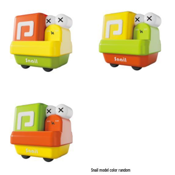 Cartoon Inertial Sliding Animal Toys: Crab & Snail 5.5*8.6*6.8