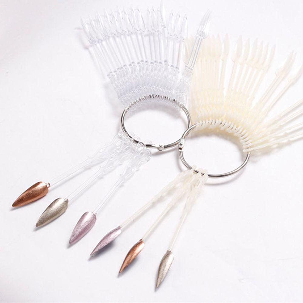 Palette Fake Nail Display Tips Nail Polish Display Tips Nail Showing Stand Nail Polish Color Card