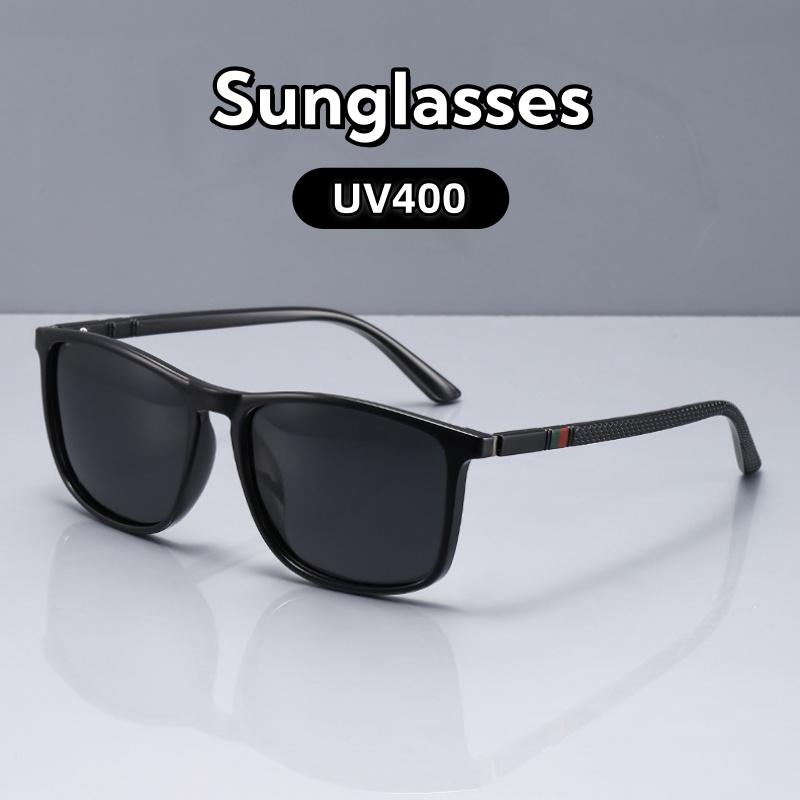 Fashionable Men'S Polarized Sunglasses Outdoor Sports Driving Riding Eyeglasses Uv Resistant Eye Protection Decorative Glasses