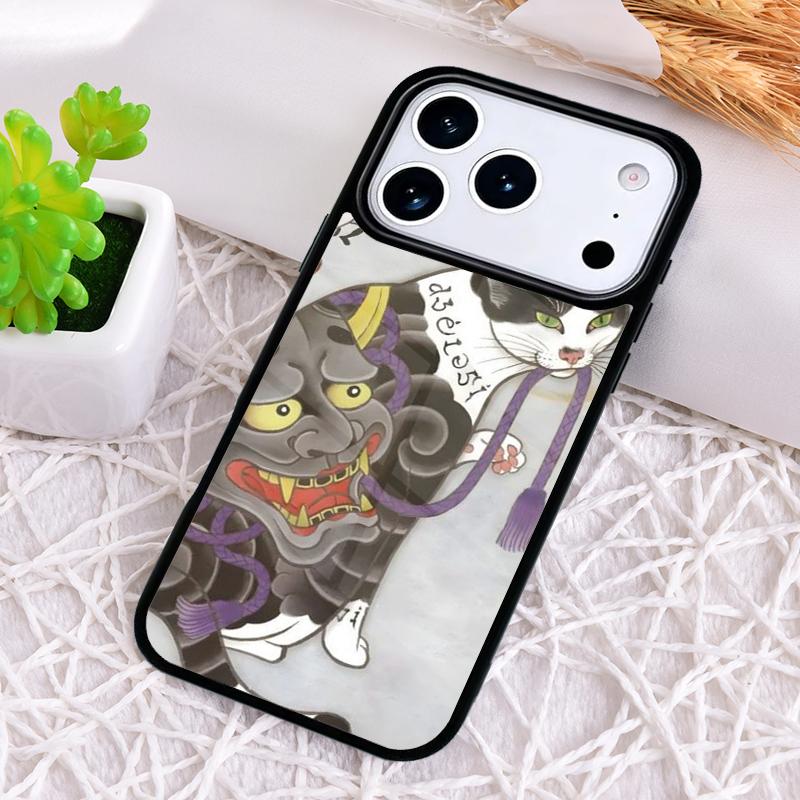 Dragon Tiger Ghost Phone Case for iPhone 17 Air 16 15 11 12 14 13 Pro Max Shockproof Cover