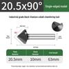 Cobalt Titanium-Plated Chamfering Drill for Stainless Steel - Single/Triple-Edge Countersink & Deburring Tool.