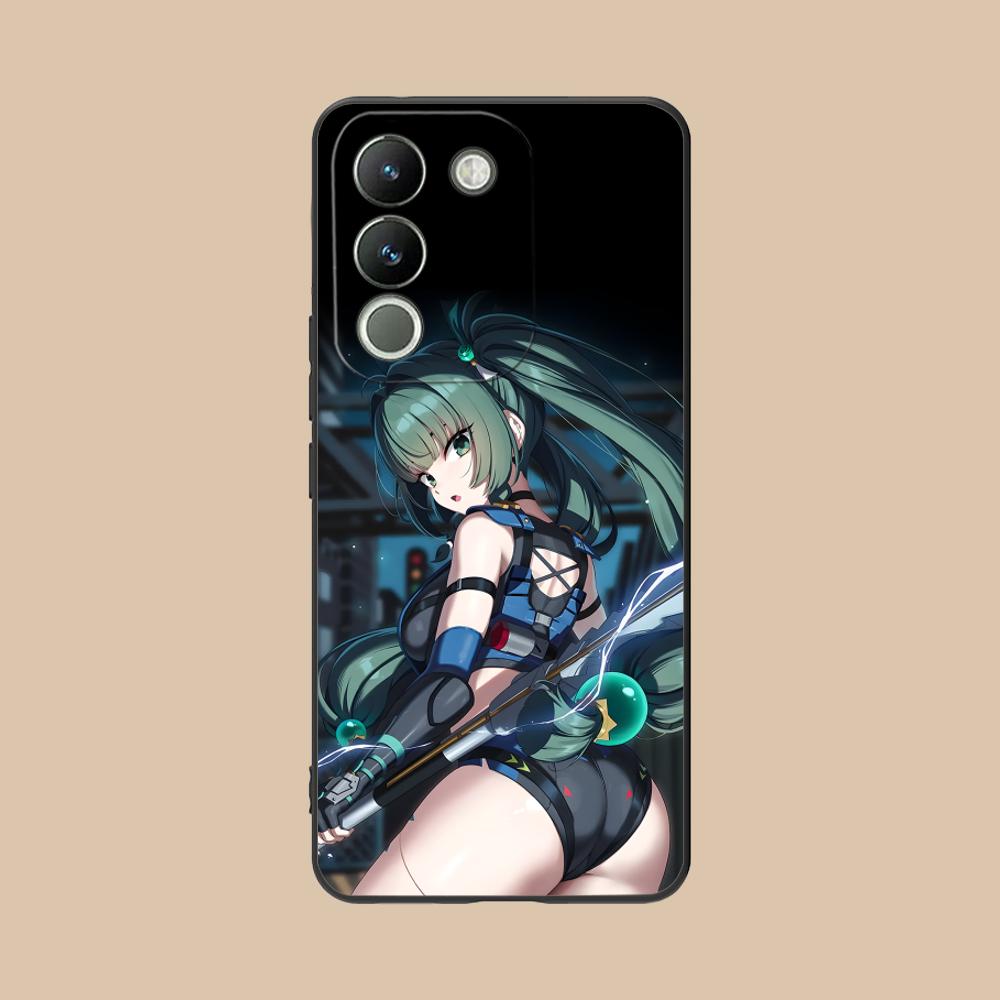 Zenless Zone Zero QingYi Phone Case for VIVO Y77 76 75 74 73 72 58 56 55 51 50 38 36 Y19 Y18 Y03 Y01 5G Colorful Printing Cover