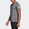 Adidas Sport Freelift X Ul Round Neck Comfortable Breathable Short Sleeve T-Shirt Men Tops Dark-Gray DU1450