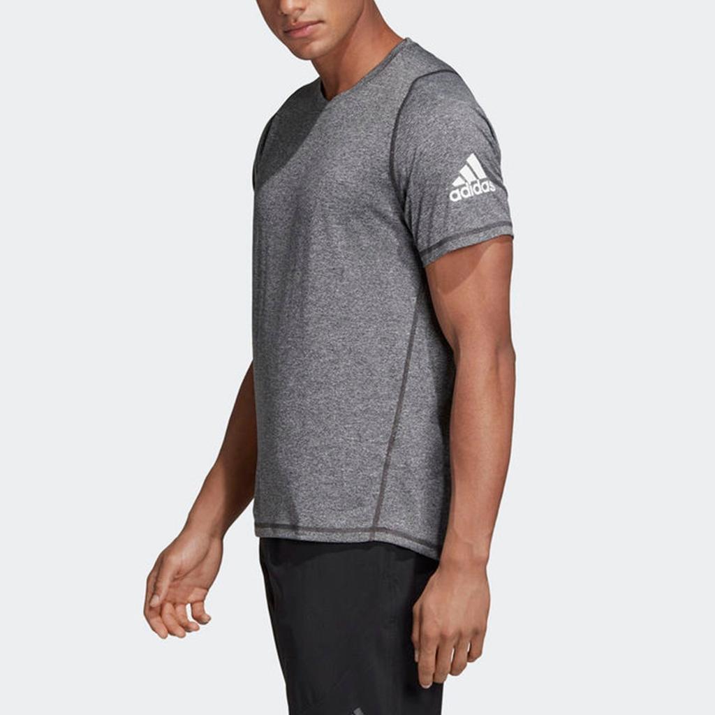 Adidas Sport Freelift X Ul Round Neck Comfortable Breathable Short Sleeve T-Shirt Men Tops Dark-Gray DU1450