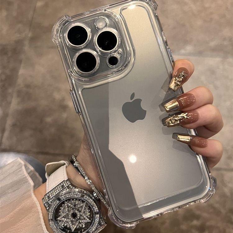 

Прочный прозрачный противоударный чехол с четырьмя углами для Apple iPhone 15 Pro Max/14/13/12/11/X/XS Apple 13