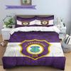 FC Erzgebirge Aue  Pattern Bedding Quilt Set  Home Decoration  Gift (1 * Duvet Cover + 2 * Pillowcase  Without Core)