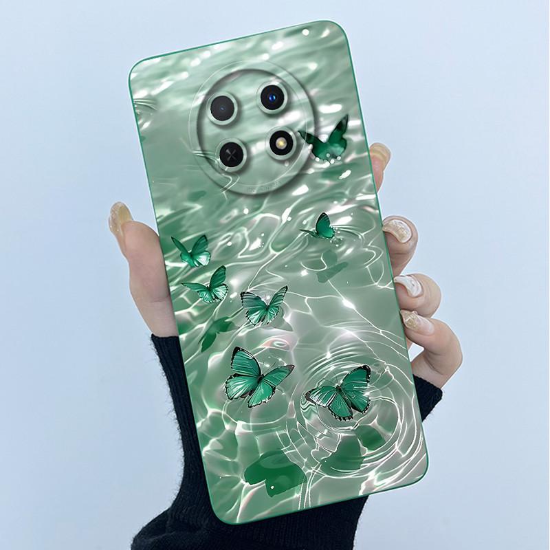 Case For Huawei Nova 14i Phone Case Coque Simplicity Oil Painting Flowers Silicone Soft Back Cover For Huawei Nova14i 14 I Funda