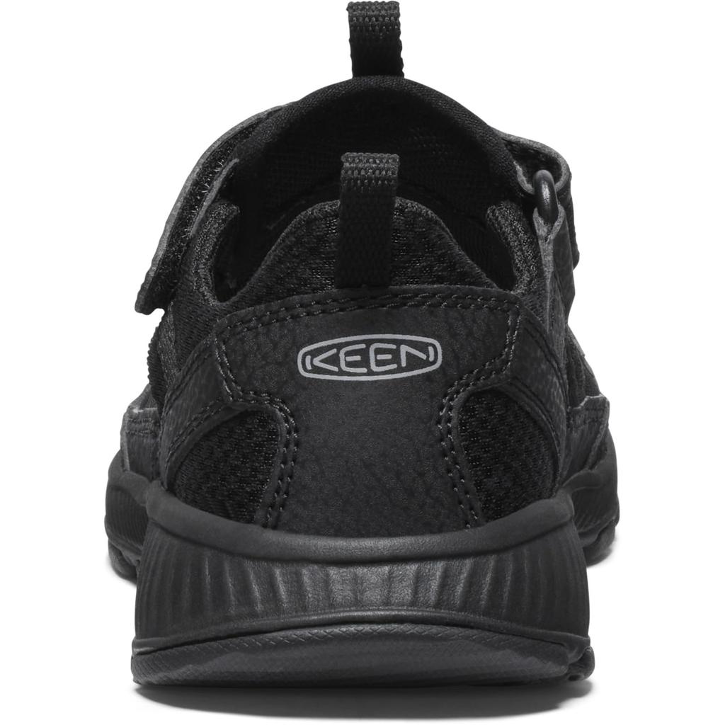 KEEN Kids' MOTOZOA SANDAL Sandals, Black/Alloy, Size 16.0 Cm