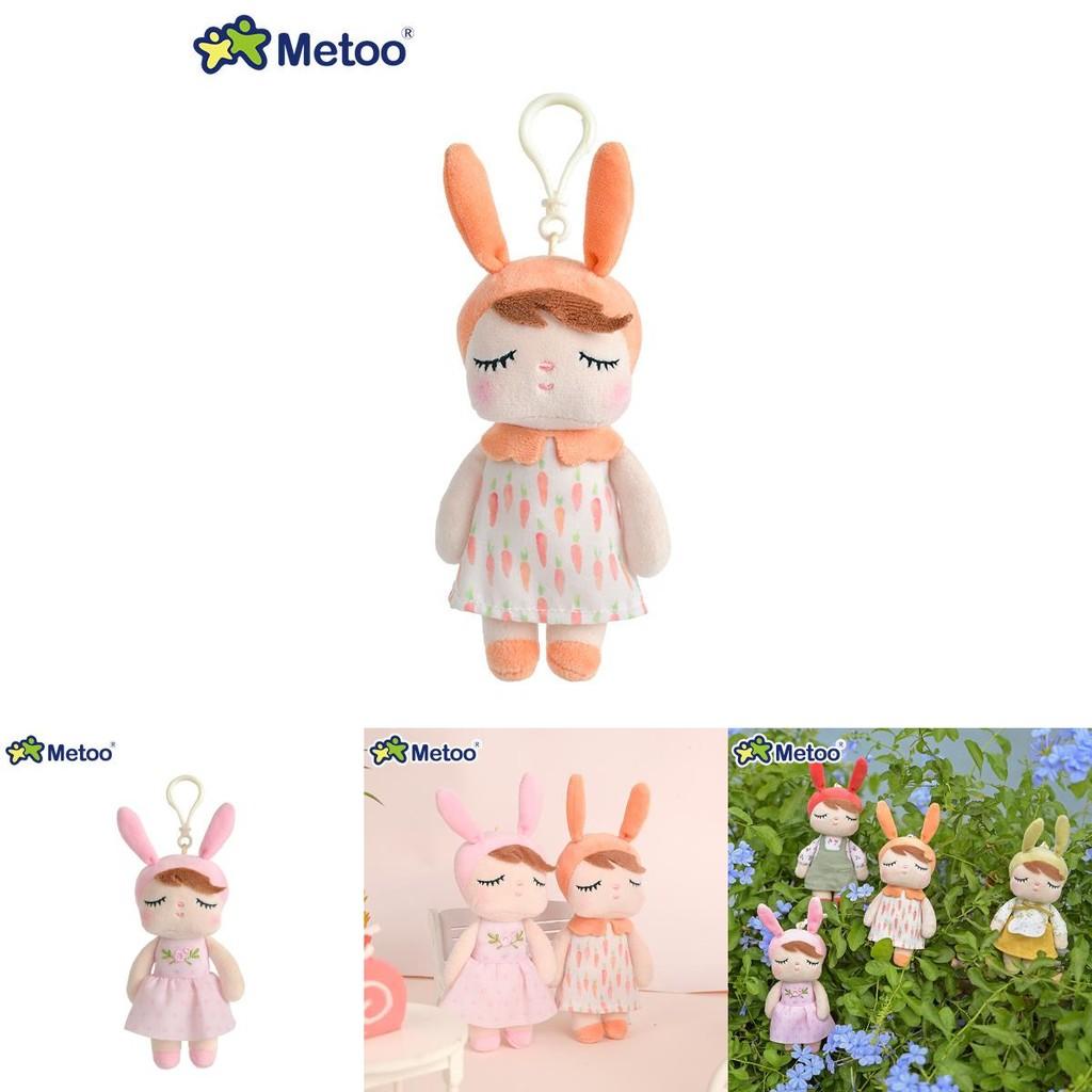 Cute Metoo Angela Plush Doll Keychain Charming Accessory For Girls Bags