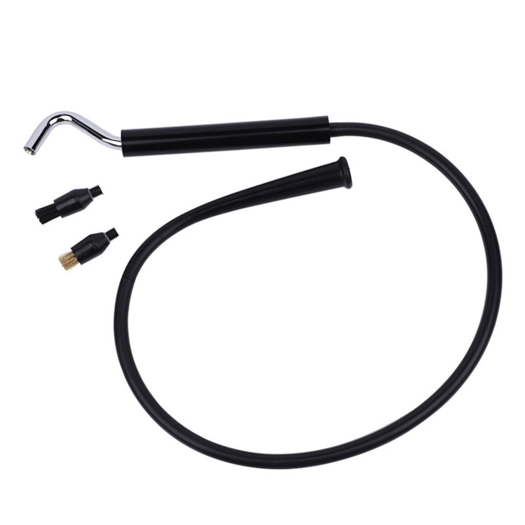 Anti-Scald Wood Handle Cleaning Brush Replacement Coffee Machine Steam Cleaning Brush Coffee Machine Cleaning Tool