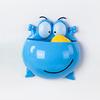 Cute Frog Sucker Wall Mounted Toothbrush Holder Toothbrush Toothpaste Storage Rack KTY