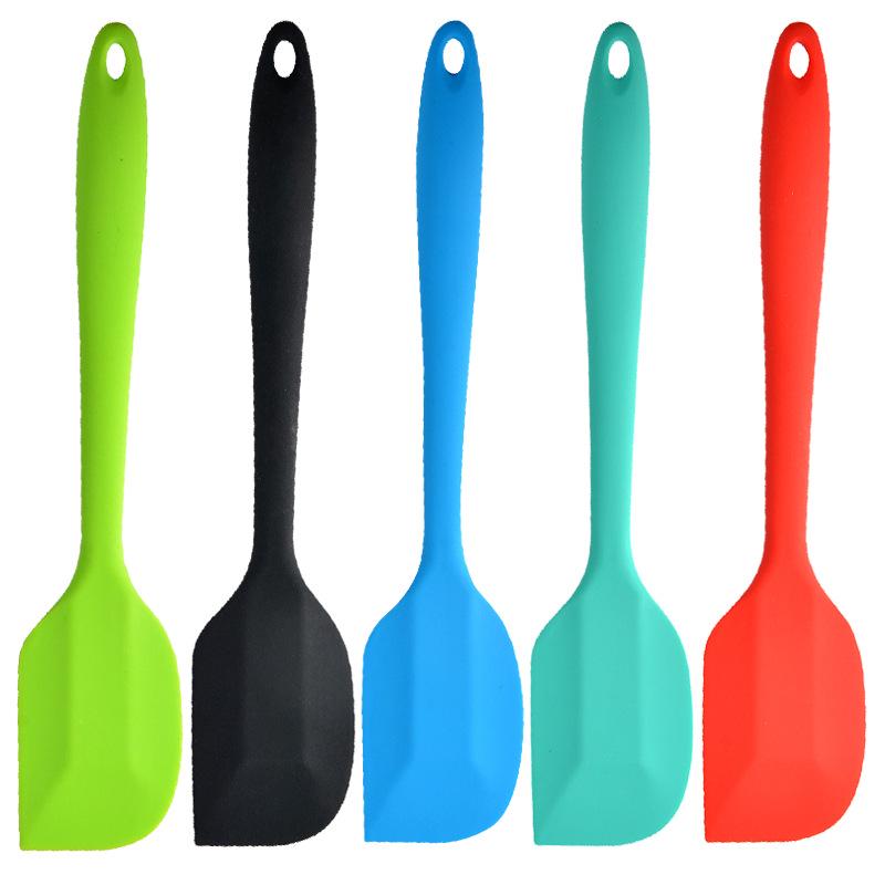 Silicone Spatula & Cake Scraper Set with Integrated Butter Cream Mixing Knife