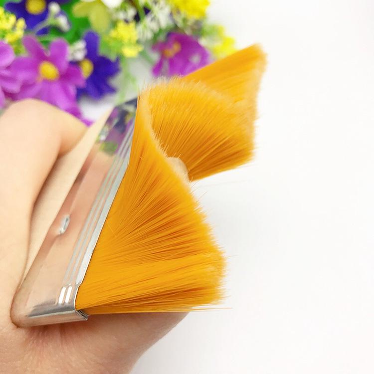 Nylon Bristle Paint Brush: Wooden Handle for Oil & Acrylic Painting