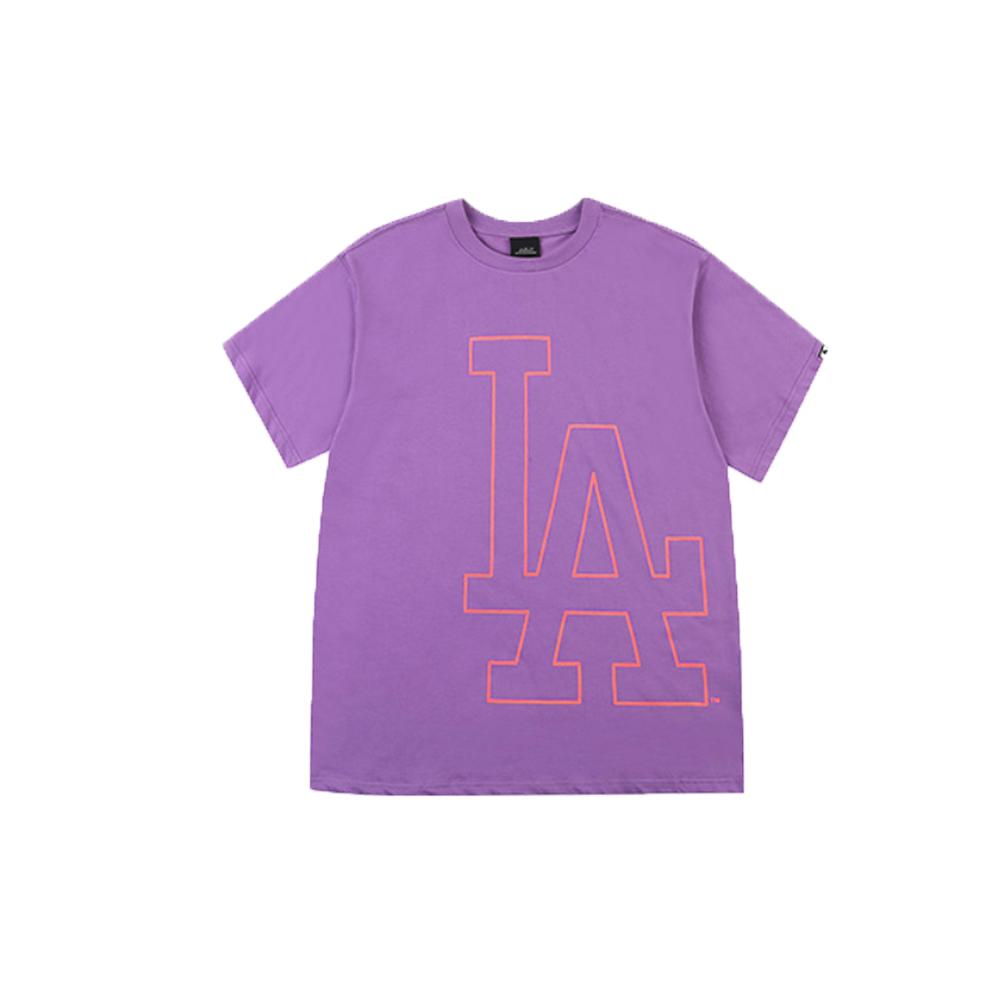 MLB Short Sleeved T Shirts Unisex Purple 31TSU1031-07V