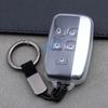 Transparent  Key Fob Case Cover Keychain For Land Range Rover Sport Evoque Velar Discovery 4 Lr4 Jaguar Xe Xf Xj