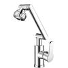 Rotating Faucet Robotic Arm Dual-mode Universal Hot and Cold Household Washbasin Sink Washbasin Kitchen Bathroom