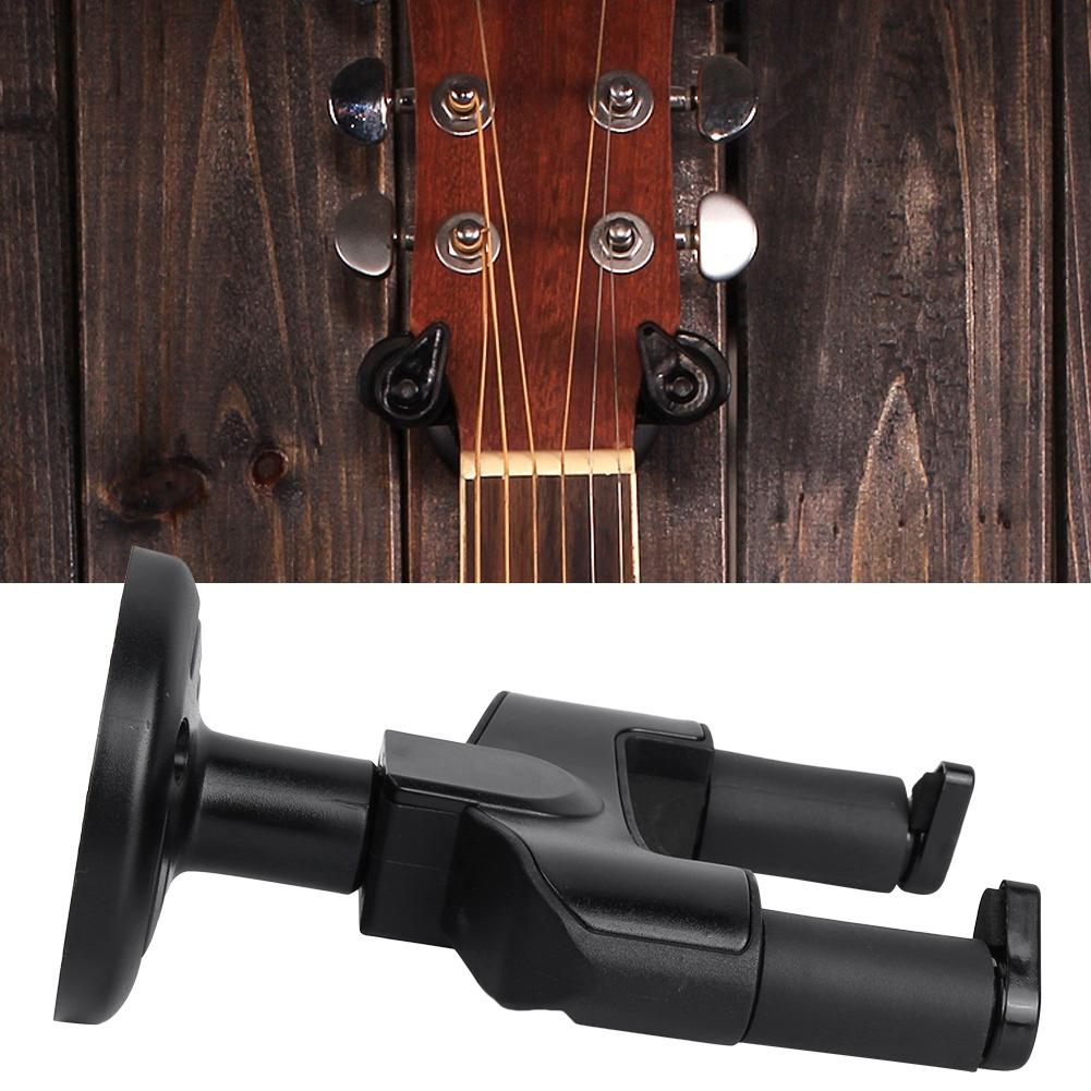 2Pcs Quality ABS Guitar Hanger Wall Mount Hooks for Bass Mandolin Banjo Violin