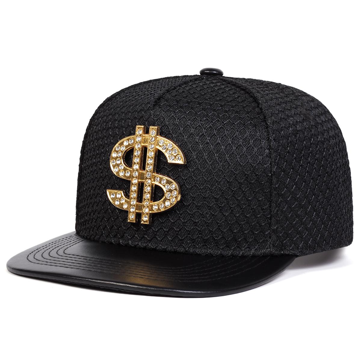 

Бейсбольная кепка с металлическим лейблом и буквой S, солнцезащитная кепка для пары, модная уличная кепка для рэпера, кепка в стиле хип-хоп, регулируемая кепка чёрный