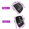 F20 F30 F32 F10 F07 F01 F25 Car Gear Shift Knob Panel Gear Button Trim Cover M Sport Sticker For BMW 1 2 3 4 5 6 7 X3 X4 X5 X6