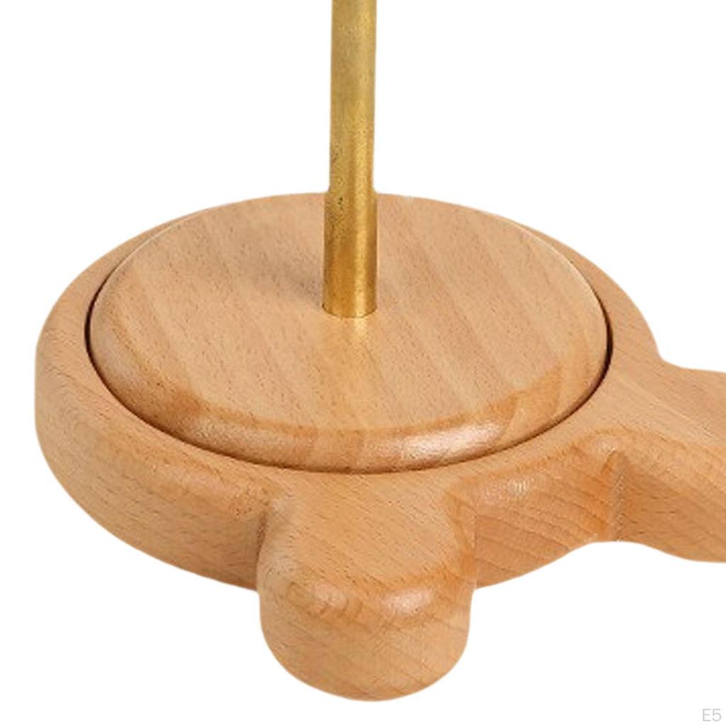 Holz Garnhalter Rack Klassisch Verhindert Fadenverwicklung Spender Spindel für Handwerk Nähen