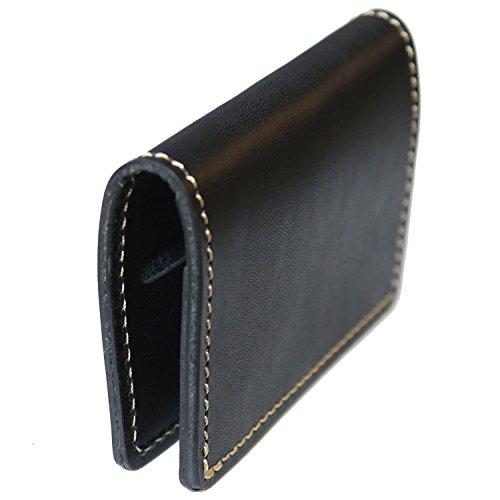 [Porco Rosso] Driver's License Case, Bi-fold, Men's & Women's, Cute, Slim, Genuine Leather, Tochigi Leather, Brand, Black [sokunou]